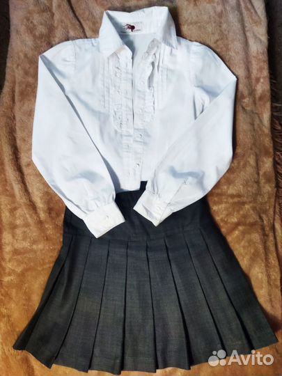 Блузка + юбка