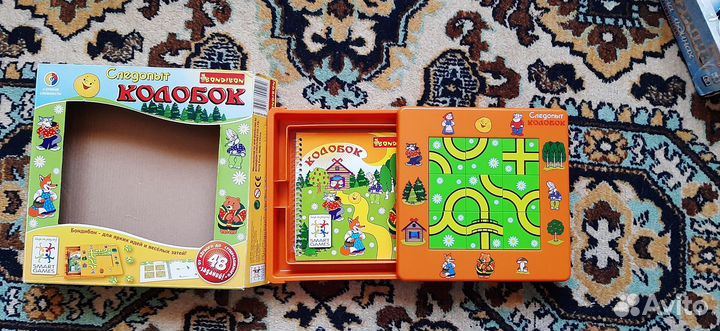 Настольные игры из серии Бондибон