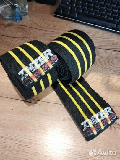 Коленные бинты Gripper Knee Wraps 2.0 meter