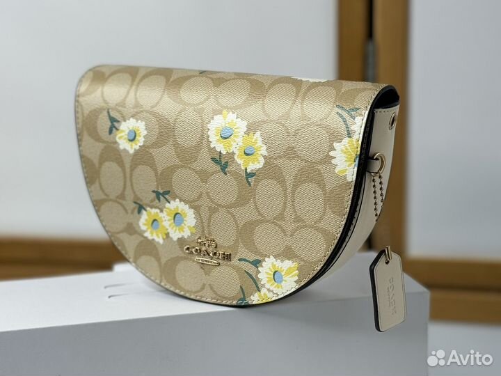 Сумка Coach с ромашками