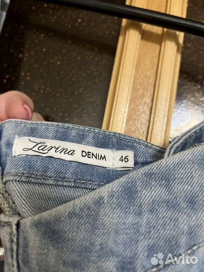 Джинсовый сарафан 46