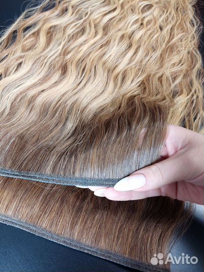 Изготовление тресса из натуральных волос, под зака