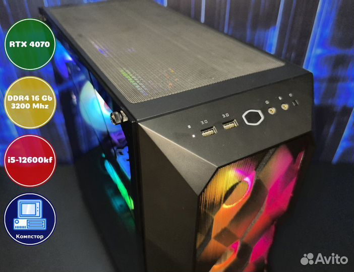 Сборка пк i5-RTX4070-16DDR4-VOI1793604582-B760
