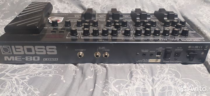 Гитарный процессор boss me 80