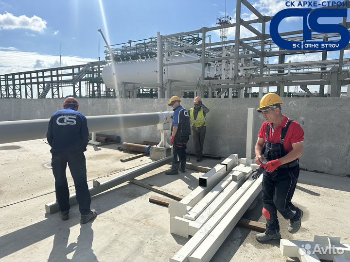 Металлоконструкции ангары металлокаркас