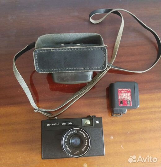 Пленочный фотоаппарат Орион (СССР) и Kodak