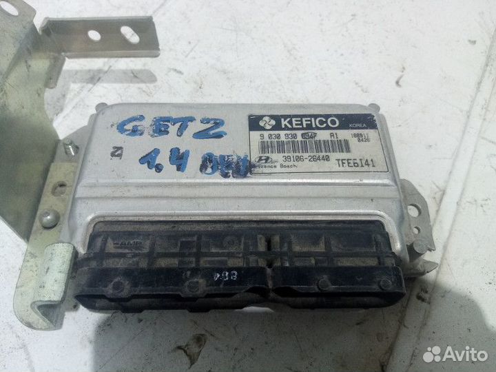 Блок управления двигателем Hyundai Getz