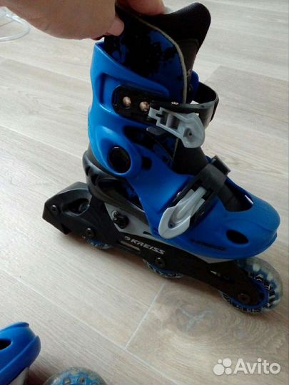 Роликовые коньки раздвижные