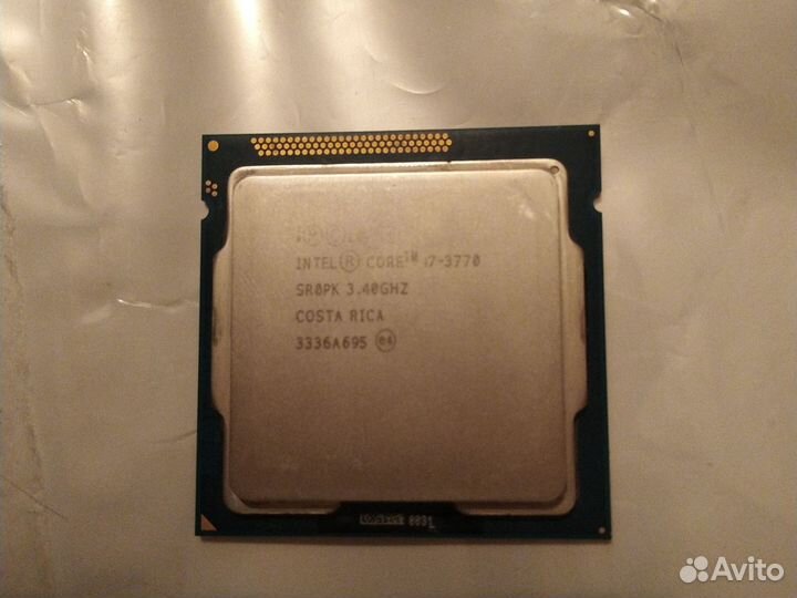 Процессор I7 3770. Рабочий
