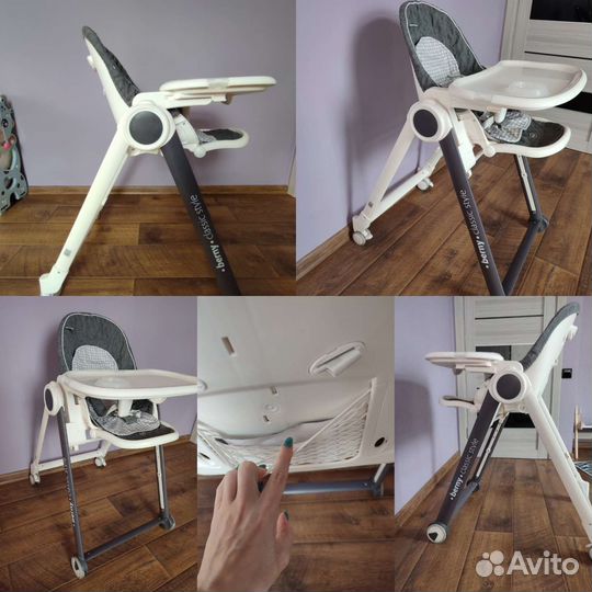 Стульчик для кормления happy baby