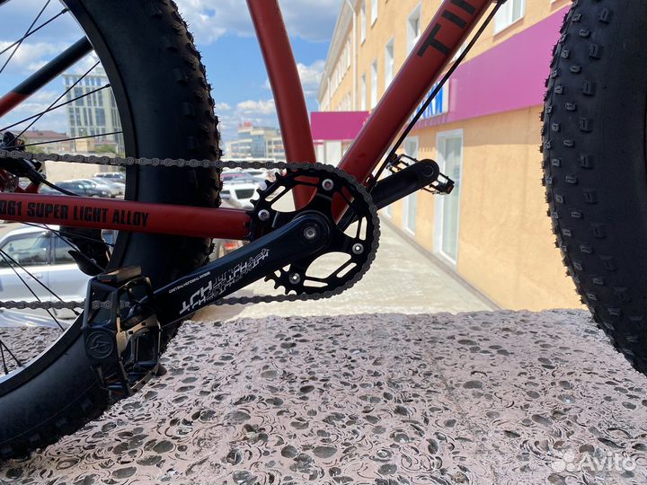 Фэтбайк на алюминиевой раме гидравлика