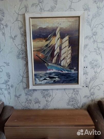 Большая картина из пазлов 