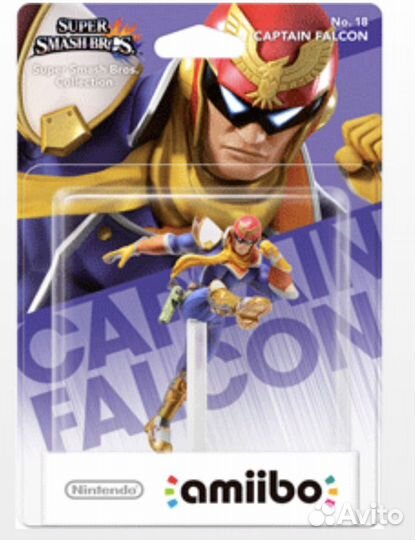 Amiibo Captain Falcon Super Smash Bros