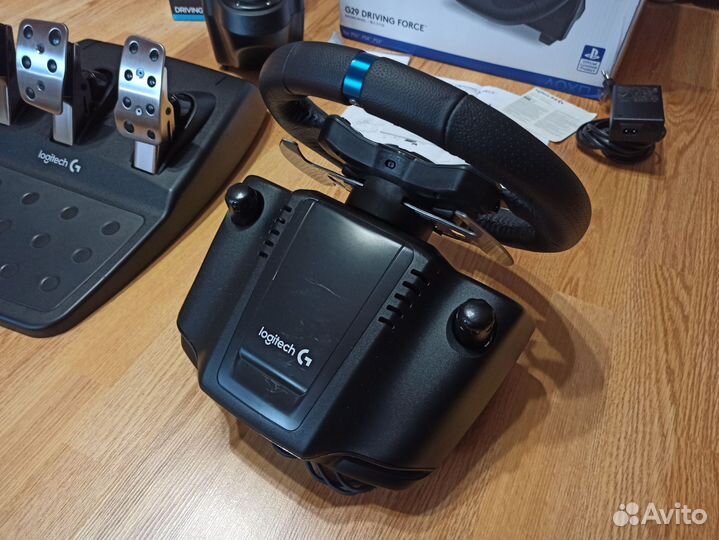 Руль Logitech G 29 + кпп