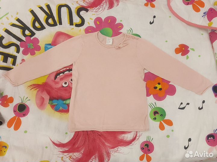 Лонгсливы/джемперы HM 92 размер для девочки