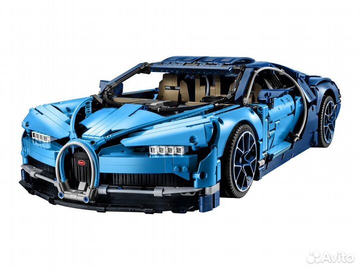 Конструктор Bugatti Chiron / Техник 3599 деталей 6