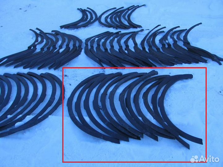 Evoque Окантовка левого переднего крыла