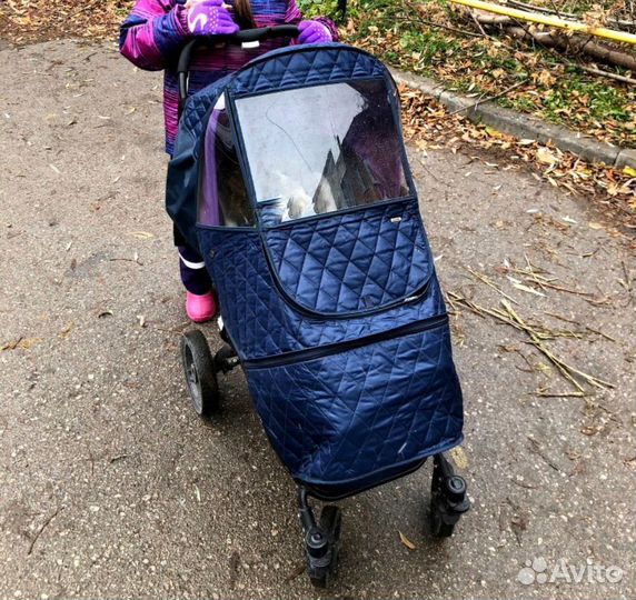 Чехол дождевик на коляску manito Castle Alpha