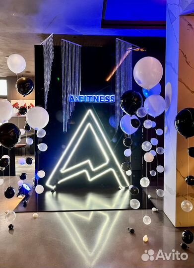 Арка из шаров, гирлянда из шаров