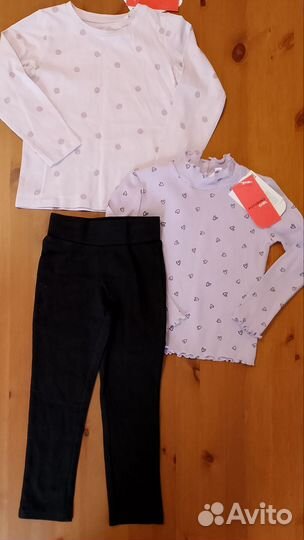 Новая одежда 98 для девочки пакетом