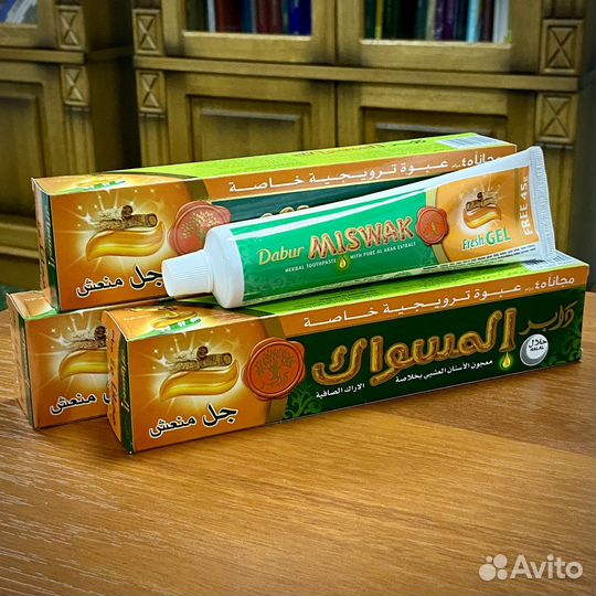 Зубная паста мисвак Дабур без щётки
