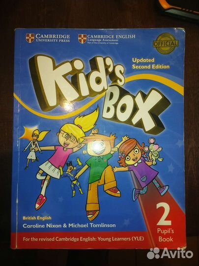 Учебник Kids box 2 pupils book с диском