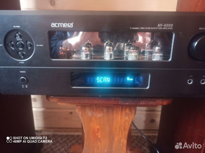 Усилитель с ламповым предварительным