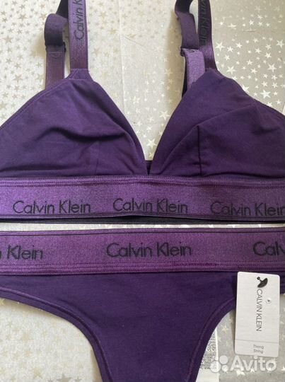 Красивый комплект белья Calvin Klein оригинал