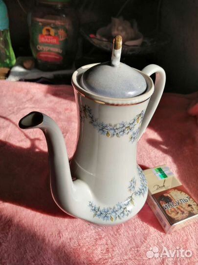 Чайник заварочный фарфоровый СССР большой