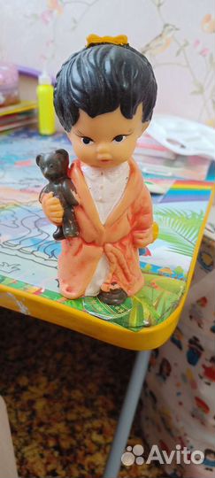 Кукла резиновая СССР