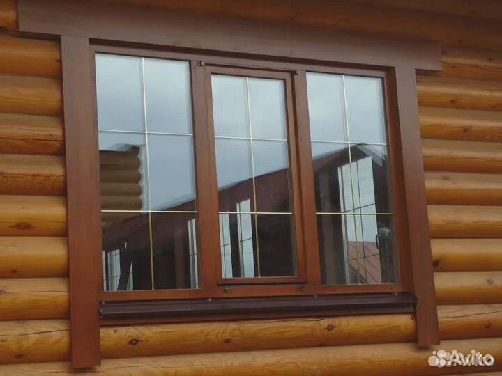 Окна в Коттедж