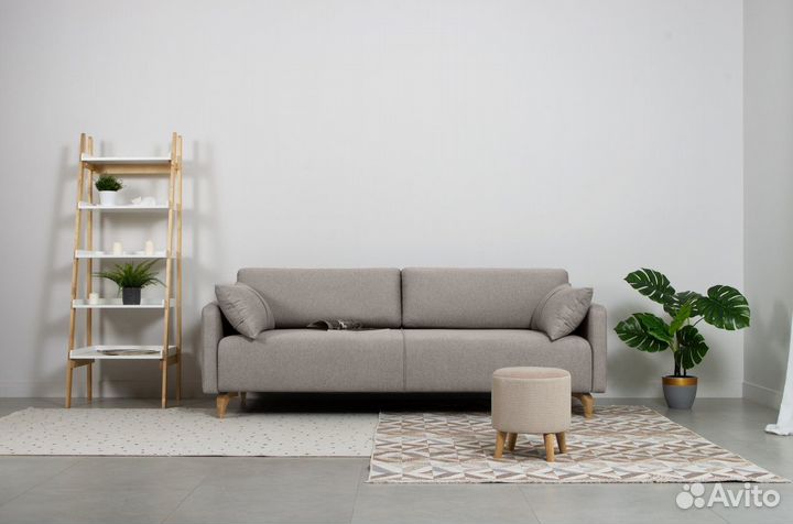 Прямой диван Льери-1 Софт Latte