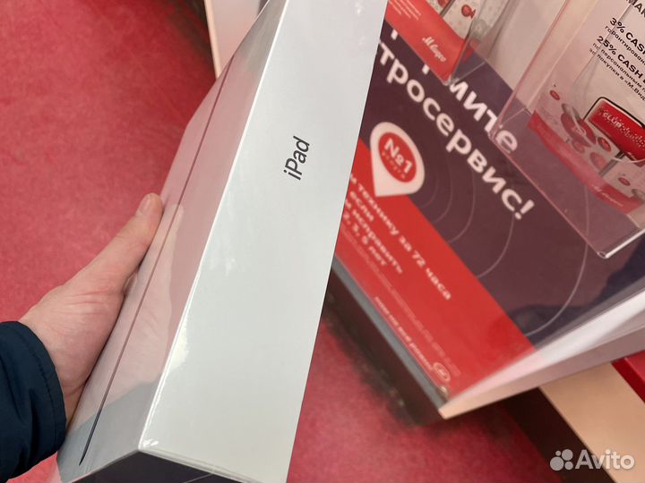 Запечатанный Планшет Apple iPad 10.2 Wi-Fi 64GB
