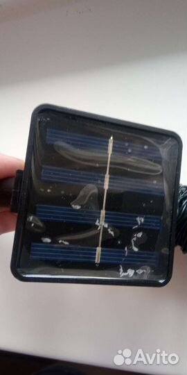 Герлянда с солнечной панелью