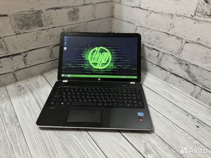 Мощный игровой ноут в и идеале от HP/4ядра/8озу