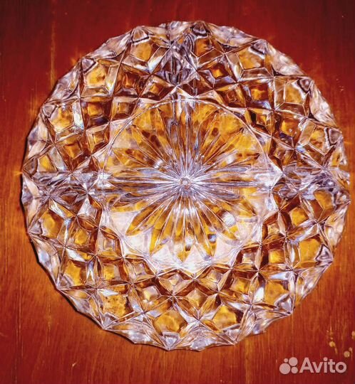 Менажница хрусталь