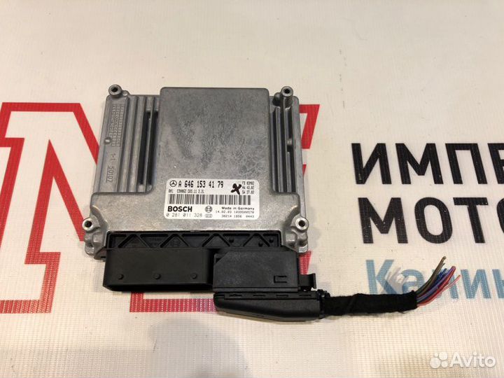 Блок управления двигателем Mercedes E-Class W211