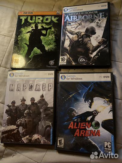 DVD диски с играми