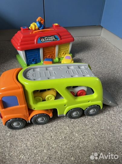 Автовоз elc гараж mobile garage