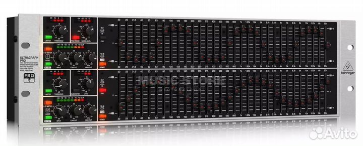 Эквалайзер Behringer FBQ 6200 HD Ultragraph Pro