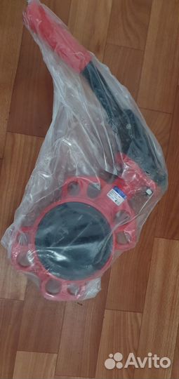 Затвор поворотный дисковый для газовой котельной