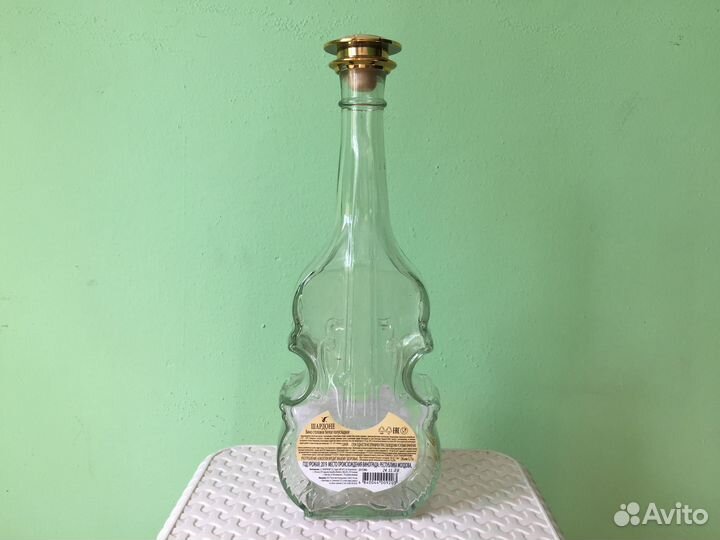 Бутыль фигурная 'Скрипка-Шардоне' 0,75 л