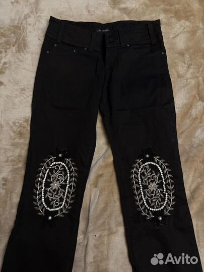 Gf ferre брюки черные нарядные вечерние оригинал