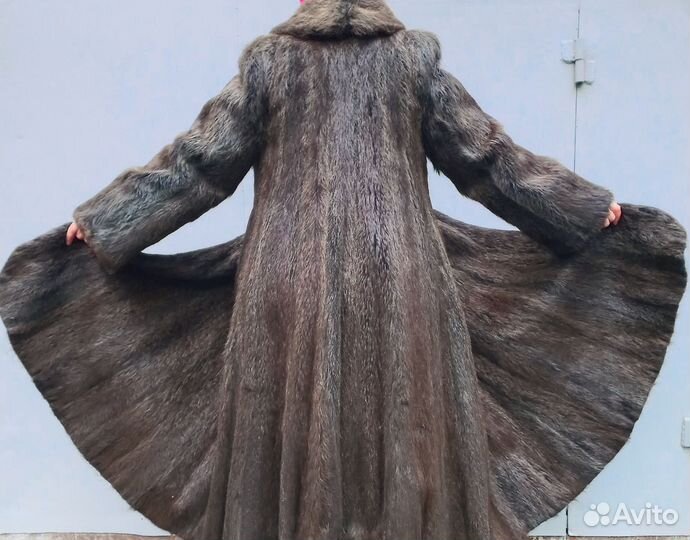 Шуба женская нутрия 52 54