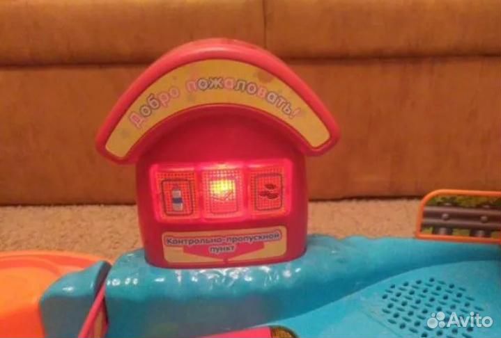 Игрушка развивающая Vtech Автотрек, Автопарк