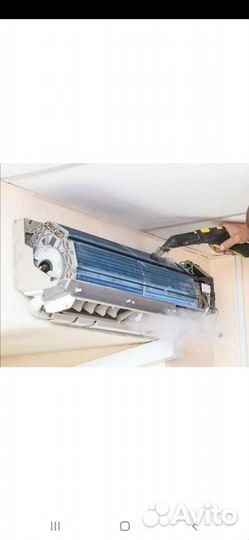 Чистка сплит систем паром