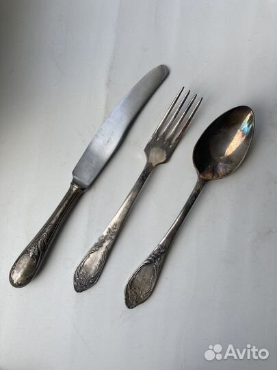 Набор столовых приборов СССР нержавейка