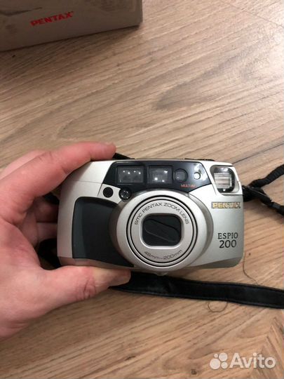Плёночный фотоаппарат pentax espio 200