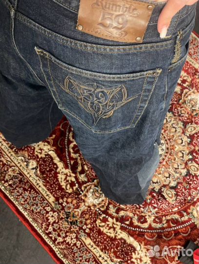 Джинсы широкие sk8 y2k