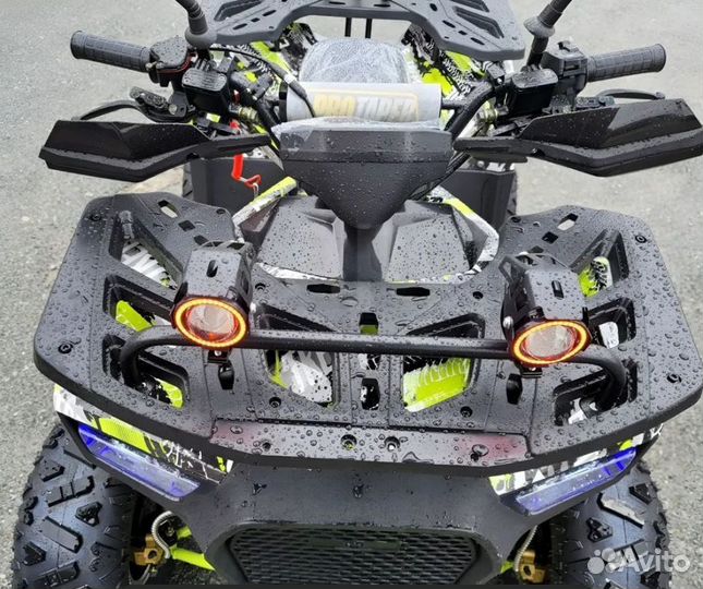 Детский квадроцикл Hummer Hunter 150cc желт-черн